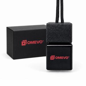 OMEVO Hanging Glass Car Freshener | VANILLA & BITTER ALMOND
