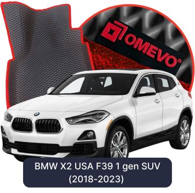 OMEVO EVA car mats for BMW X2 USA F39 1 gen SUV (2018-2023)