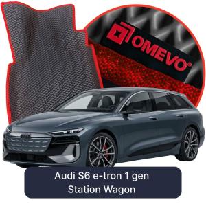 OMEVO 5D Pro EVA Mats for Audi S6 e-tron 1 gen Station Wagon (2024-2026)