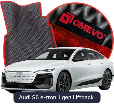 OMEVO EVA car mats for Audi S6 e-tron 1 gen Liftback (2024-2026)
