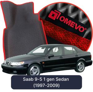 OMEVO 5D Pro EVA Mats for Saab 9-5 1 gen Sedan (1997-2009)