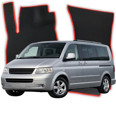 OMEVO EVA car mats for Volkswagen Multivan T5 5 gen Minivan 5 doors (2003-2015)
