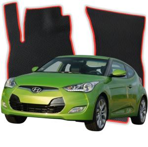 OMEVO EVA Mats® for Hyundai Veloster Style FS 1 gen Hatchback 4 doors (2011-2017)
