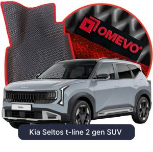 OMEVO 5D Pro EVA Mats for Kia Seltos t-line 2 gen SUV (2025-2026)