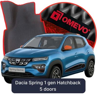 OMEVO EVA car mats for Dacia Spring 1 gen Hatchback 5 doors (2021-2025)