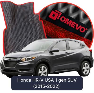 OMEVO EVA car mats for Honda HR-V USA 1 gen SUV (2015-2022)