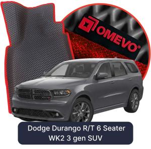 OMEVO 5D Pro EVA Mats for Dodge Durango R/T 6 Seater WK2 3 gen SUV (2010-2026)