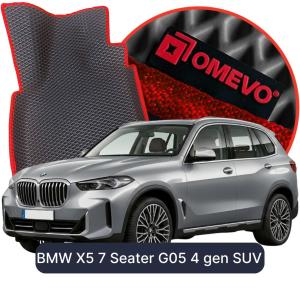 OMEVO 5D Pro EVA Mats for BMW X5 7 Seater G05 4 gen SUV (2018-2026)