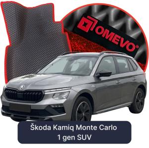 OMEVO 5D Pro EVA Mats for Škoda Kamiq Monte Carlo 1 gen SUV (2019-2026)