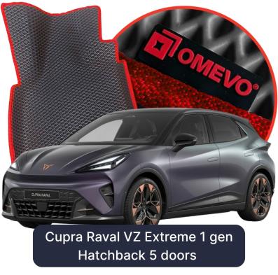 OMEVO EVA car mats for Cupra Raval VZ Extreme 1 gen Hatchback 5 doors (2026-2027)