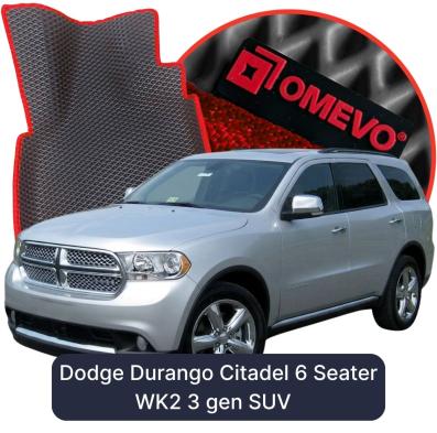OMEVO EVA car mats for Dodge Durango Citadel 6 Seater WK2 3 gen SUV (2010-2026)