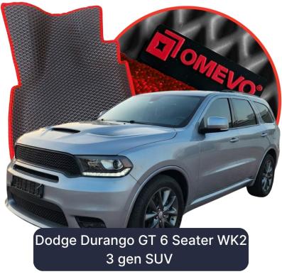 OMEVO EVA car mats for Dodge Durango GT 6 Seater WK2 3 gen SUV (2010-2026)