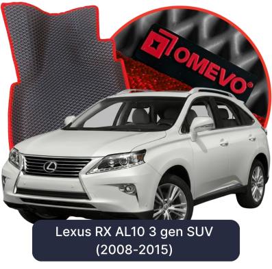 OMEVO EVA car mats for Lexus RX AL10 3 gen SUV (2008-2015)