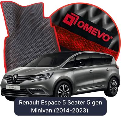 OMEVO EVA car mats for Renault Espace 5 Seater 5 gen Minivan (2014-2023)