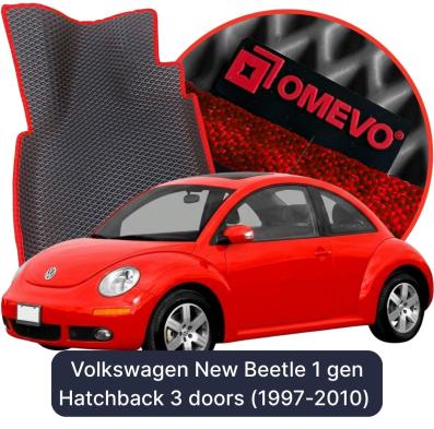OMEVO EVA car mats for Volkswagen New Beetle 1 gen Hatchback 3 doors (1997-2010)