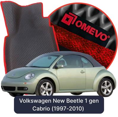 OMEVO EVA car mats for Volkswagen New Beetle 1 gen Cabrio (1997-2010)