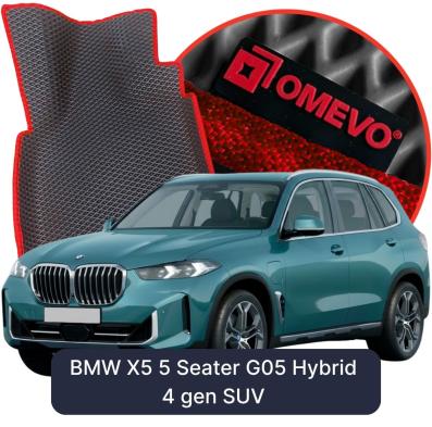 OMEVO EVA car mats for BMW X5 5 Seater G05 Hybrid 4 gen SUV (2018-2026)