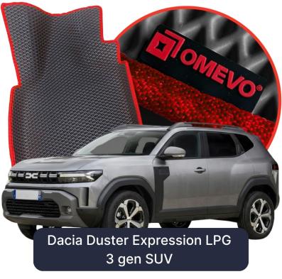 OMEVO EVA car mats for Dacia Duster Expression LPG 3 gen SUV (2024-2026)