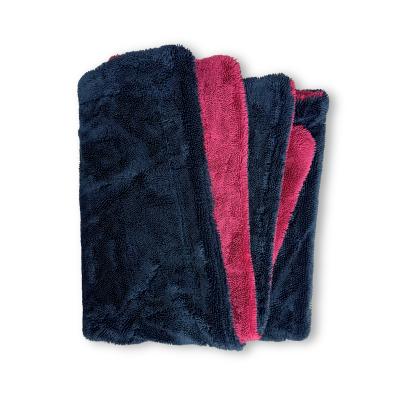 OMEVO 1200 GSM Car Drying Towel | Red-Grey
