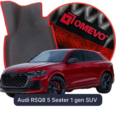 OMEVO EVA car mats for Audi RSQ8 5 Seater 1 gen SUV (2018-2026)