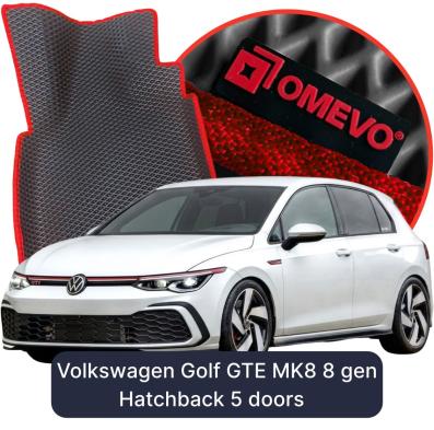 OMEVO EVA car mats for Volkswagen Golf GTE MK8 8 gen Hatchback 5 doors (2019-2026)