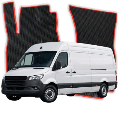 OMEVO EVA car mats for Mercedes-Benz Sprinter MAXI 3 Seater W907/W910 3 gen Van (2018-2026)