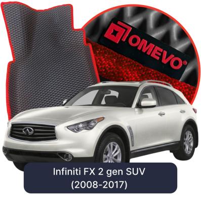 OMEVO EVA car mats for Infiniti FX 2 gen SUV (2008-2017)