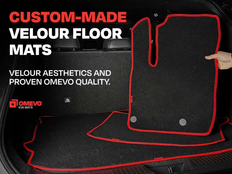 OMEVO velour car mats